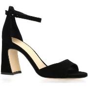 Sandales Fremilu Nu pieds cuir velours