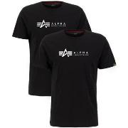 T-shirt Alpha Pack de 2 ALPHA LABEL