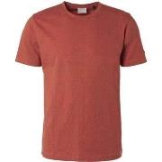 T-shirt No Excess T-Shirt Rayures Mé;angé Rouge