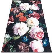 Tapis Rugsx Tapis lavable ANDRE 1629 fleurs vintage antidérap 160x220 ...