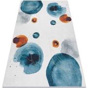 Tapis Rugsx Tapis lavable ANDRE 1112 Abstraction antidérapant 120x170 ...