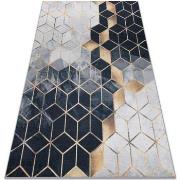 Tapis Rugsx Tapis lavable ANDRE 1171 Cube, géométrique antid 160x220 c...