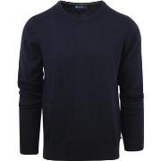 Sweat-shirt Suitable Respect Pull Oinix Col Rond Marine