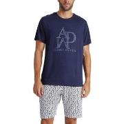 Pyjamas / Chemises de nuit Admas Pyjama short t-shirt Logo Soft