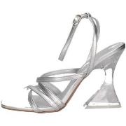 Sandales Tsakiris Mallas crystal Sandales Femme Argent