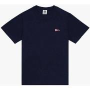 T-shirt Franklin &amp; Marshall JM3110.1009P01 PATCH PENNANT-219