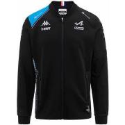 Sweat-shirt Kappa Veste Atriso BWT Alpine F1 Team 2023 Noir