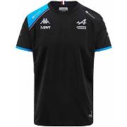 T-shirt Kappa T-Shirt Abolim BWT Alpine F1 Team 2023 Noir