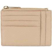 Portefeuille LANCASTER Porte-cartes Zippé Dune 129-22 Beige foncé