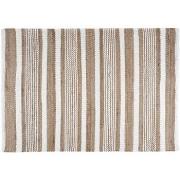 Tapis Stof Tapis aldabra beige et blanc 60 x 90 cm