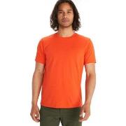 T-shirt Marmot T-shirt homme Mariposa SS orange