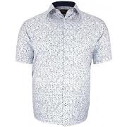 Chemise Doublissimo chemisette forte taille a motifs neve bleu