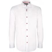 Chemise Emporio Balzani chemise mode cintree haut de gamme livio blanc
