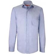 Chemise Andrew Mc Allister chemise business coupe droite william bleu