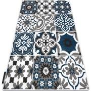 Tapis Rugsx Tapis ALTER Porto fleurs bleu 80x150 cm