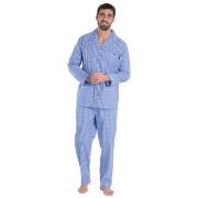 Pyjamas / Chemises de nuit Kindy Pyjama long en popeline pur coton mot...