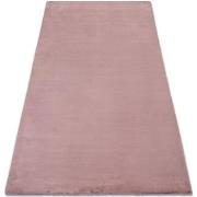 Tapis Rugsx Tapis BUNNY rose IMITATION DE FOURRURE DE 60x100 cm