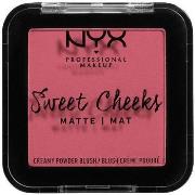 Blush &amp; poudres Nyx Professional Make Up Sweet Cheeks Matte day Dr...