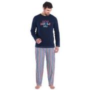 Pyjamas / Chemises de nuit Achile Pyjama long en pur coton jersey "198...