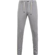 Pantalon Suitable Pantalon Jersey Pied De Poule Gris