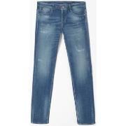 Jeans Le Temps des Cerises Basic 600/11 regular jeans destroy bleu