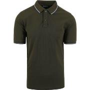 T-shirt Suitable Respect Polo Tip Ferry Vert Olive