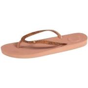 Tongs Isotoner Tongs Everywear femme Ref 59980 Rose poudre