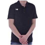 T-shirt New Balance Polo Classic manche courte-noir
