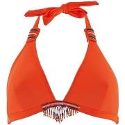 Maillots de bain Brigitte Bardot Haut de maillot triangle orange Rivie...