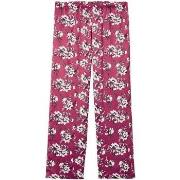 Pyjamas / Chemises de nuit Pomm'poire Pantalon de pyjama bordeaux Pivo...