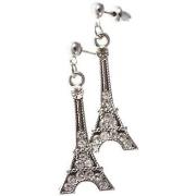 Boucles oreilles Sc Crystal BP007 argent