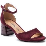 Sandales Betsy Bordo Casual Middle Heel Sandals