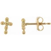 Boucles oreilles Brillaxis Boucles d'oreilles croix boules