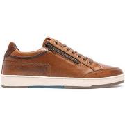 Baskets basses Redskins SAPHIR COGNAC+MARINE