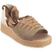 Chaussures Duendy Sandale femme 3505 taupe