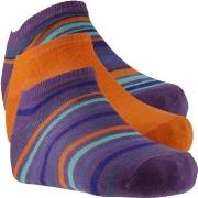 Chaussettes Fila Socquettes Femme RAYURES COLOREES