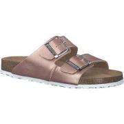 Chaussons Tamaris rose gold casual open slippers