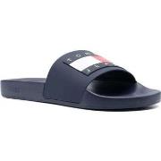 Tongs Tommy Jeans twilight navy casual open pool slide