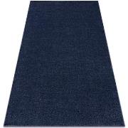 Tapis Rugsx Tapis SOFTY plaine couleur unie bleu foncé 80x150 cm