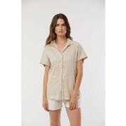 Chemise Lee Cooper Chemise DILEA Sable