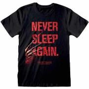 T-shirt Nightmare On Elm Street Never Sleep Again