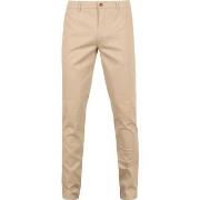 Pantalon Suitable Chino Pico Beige Clair