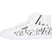 Baskets Kawasaki Graffiti Canvas Boot K202415-ES 1002 White