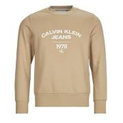 Sweat-shirt Calvin Klein Jeans VARSITY CURVE CREW NECK