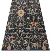 Tapis Rugsx Tapis en laine POLONIA Persej oriental bleu 200x300 cm