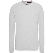 Sweat-shirt Tommy Jeans Pull homme Ref 60539 PJ4 Gris