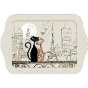 Vides poches Kiub Mini plateau rectangulaire Chats Amoureux