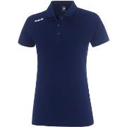 T-shirt Errea Polo Team Ladies Mc Ad Blu