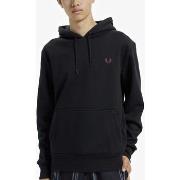 Polaire Fred Perry Felpa Fred Perry Laurel Wreath Hooded Sweat Nero