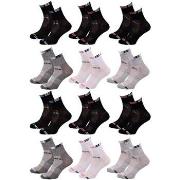 Chaussettes Kappa Chaussettes Femme QUARTER Lot de 12